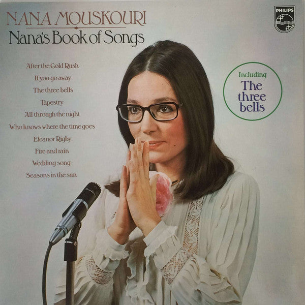 Nana Mouskouri - Nana's Book Of Songs (LP) Vinyl LP Vinyl Very Good (VG) <br> Hoes Good Plus (G+)