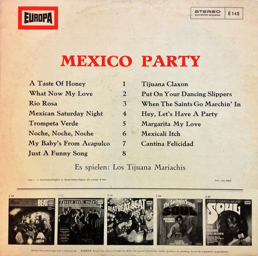 Los Tijuana Mariachis - Mexico Party 2 (LP)