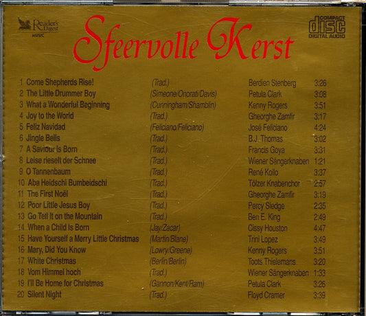 Various - Sfeervolle Kerst (CD) Compact Disc Goede Staat "VINYLSINGLES.NL"