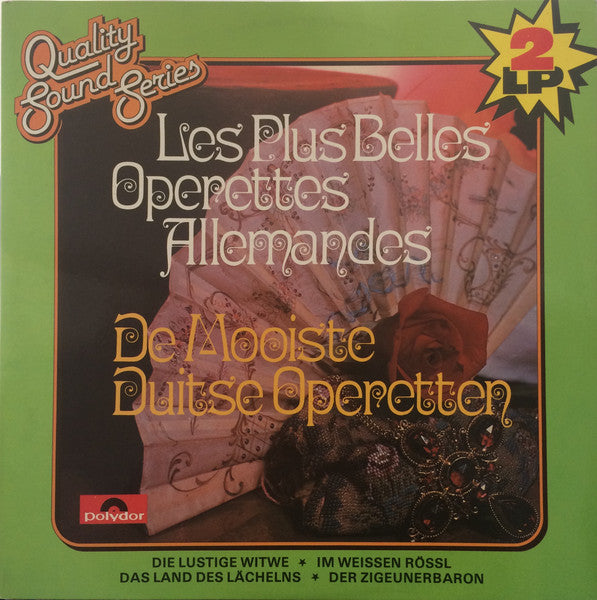 Various - Les Plus Belles Operettes Allemandes (LP) Vinyl LP Dubbel Vinyl Very Good (VG) <br> Hoes Good Plus (G+)