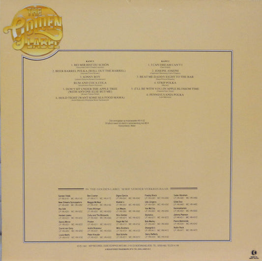 Andrews Sisters - Rum And Coca Cola (LP) Vinyl LP Vinyl Zeer Goed / Hoesje Goed "VINYLSINGLES.NL"