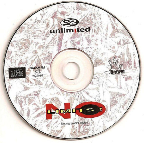 2 Unlimited - No Limits! (CD) Compact Disc Goede Staat