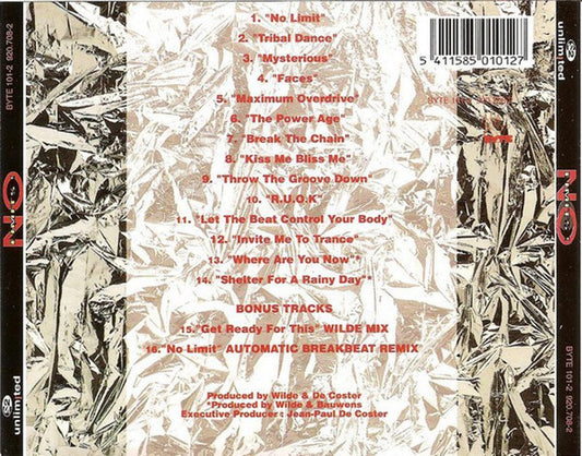 2 Unlimited - No Limits! (CD) Compact Disc Goede Staat