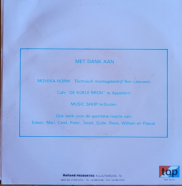 Koele Konttessen - Ik Heb Weer Viltjes Op M'n Rug Vinyl Singles Vinyl Very Good (VG) <br> Hoes Good Plus (G+)