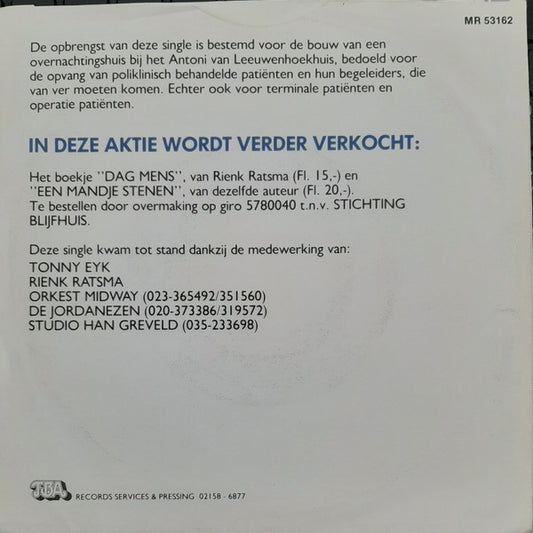 Jordanezen - Aktieplaat Stichting Blijf Thuis