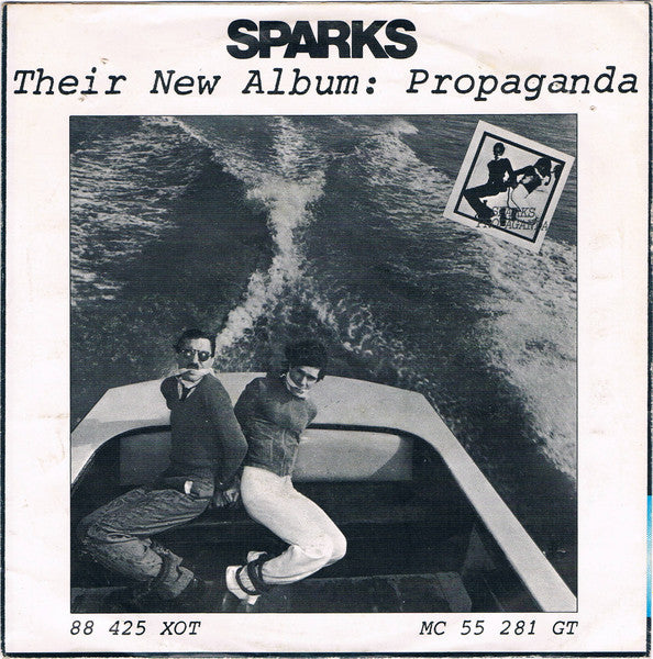 Sparks - Something For The Girl With Everything Vinyl Singles Vinyl Very Good (VG) <br> Hoes Good Plus (G+)