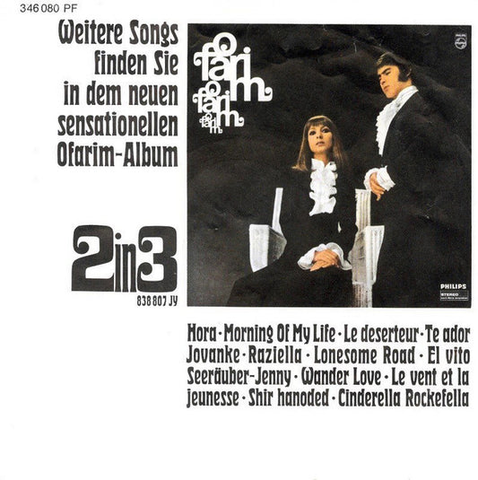 Esther & Abi Ofarim - Morning Of My Life 42625 Vinyl Singles Vinyl Zeer Goed / Hoesje Goed "VINYLSINGLES.NL"