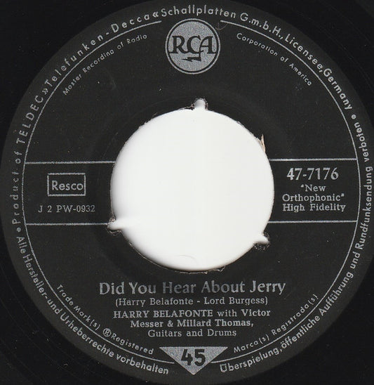 Harry Belafonte - The Marching Saints