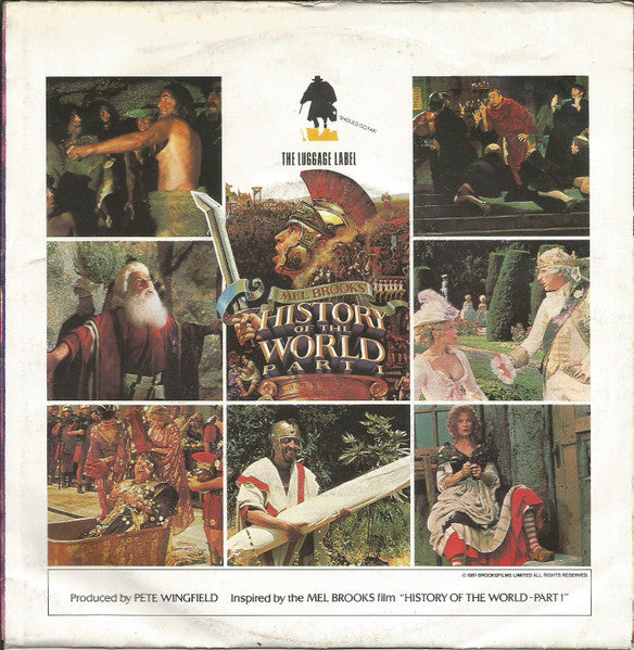 Mel Brooks - It's Good To Be The King Rap Part * & * Vinyl Singles Vinyl Very Good (VG) <br> Hoes Good Plus (G+)