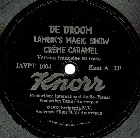 Suske en Wiske - De Droom (Flexi-disc) 19220 Flexi disc Goede Staat