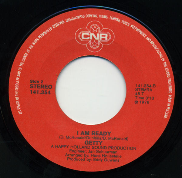 Getty Kaspers - Love Me Vinyl Singles Vinyl Very Good (VG) <br> Hoes Generic