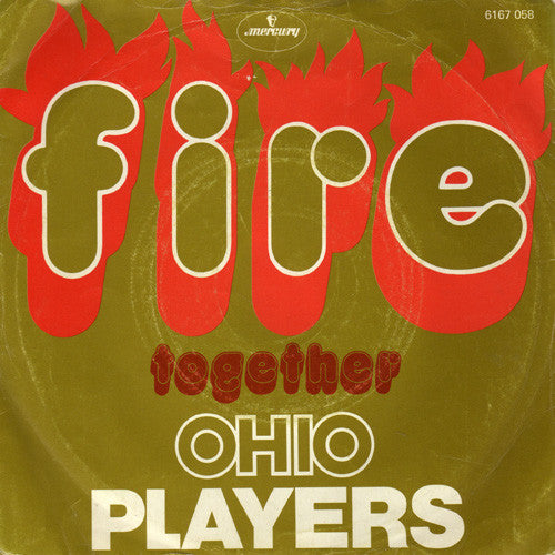 Ohio Players - Fire Vinyl Singles Vinyl Very Good (VG) <br> Hoes Good Plus (G+)