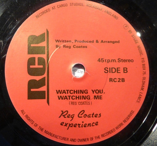 Reg Coates Experience - C'est La Vie Vinyl Singles Vinyl Very Good (VG) <br> Hoes Generic