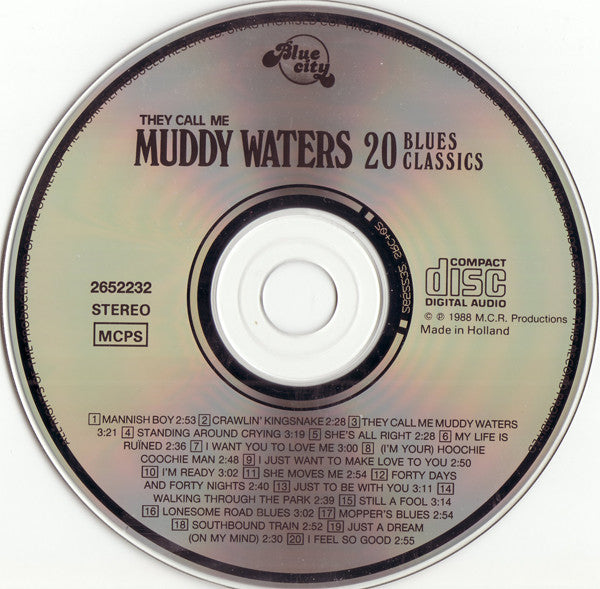 Muddy Waters - They Call Me Muddy Waters (20 Blues Classics) (CD)