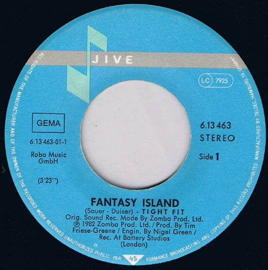 Tight Fit - Fantasy Island
