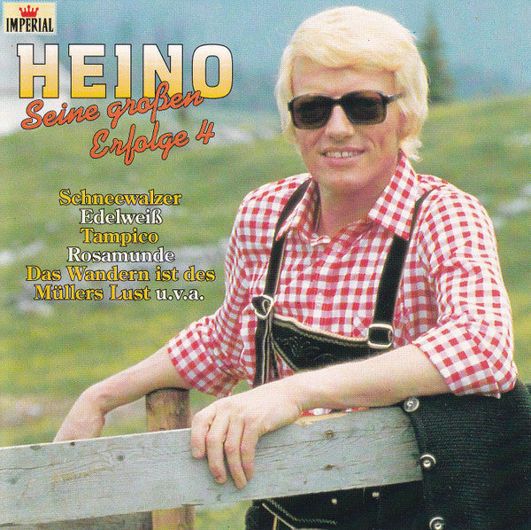 Heino - Seine Großen Erfolge 4 (CD) Compact Disc Vinyl Very Good (VG) <br> Hoes Good Plus (G+)