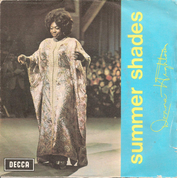 Donna Hightower - Summer Shades Vinyl Singles Vinyl Very Good (VG) <br> Hoes Good Plus (G+)