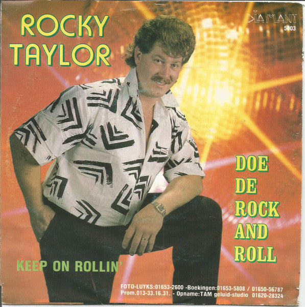 Rocky Taylor - Doe De Rock And Roll Vinyl Singles