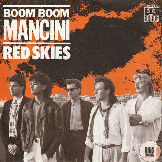 Boom Boom Mancini - Red Skies 35961 Vinyl Singles Goede Staat