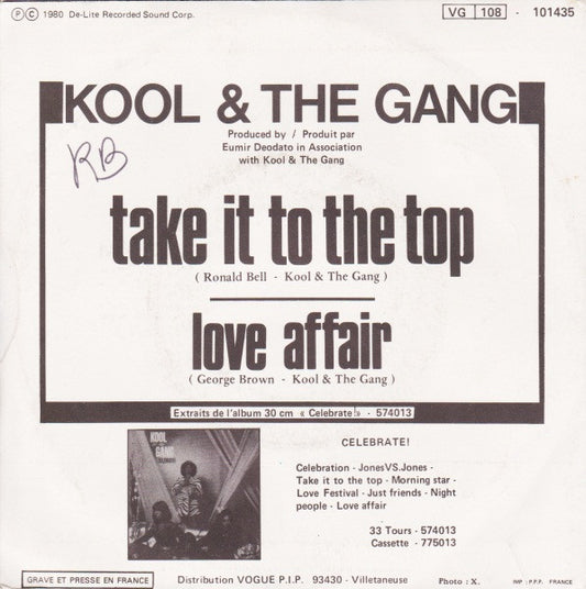 Kool & The Gang - Take It To The Top