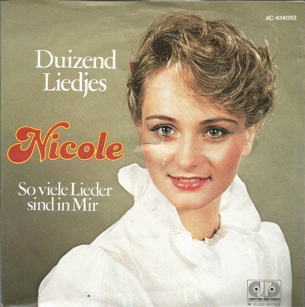 Nicole - Duizend Liedjes Vinyl Singles Vinyl Very Good (VG) <br> Hoes Good Plus (G+)
