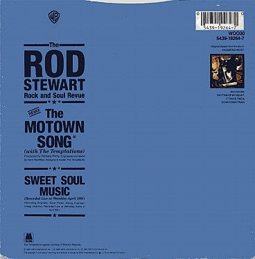 Rod Stewart With The Temptations - The Motown Song