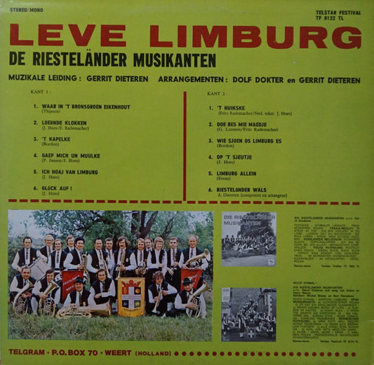 Riestländer Musikanten - Leve Limburg (LP)