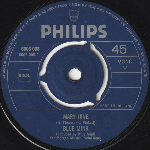 Blue Mink - Good Morning Freedom Vinyl Singles Vinyl Very Good (VG) <br> Hoes Generic