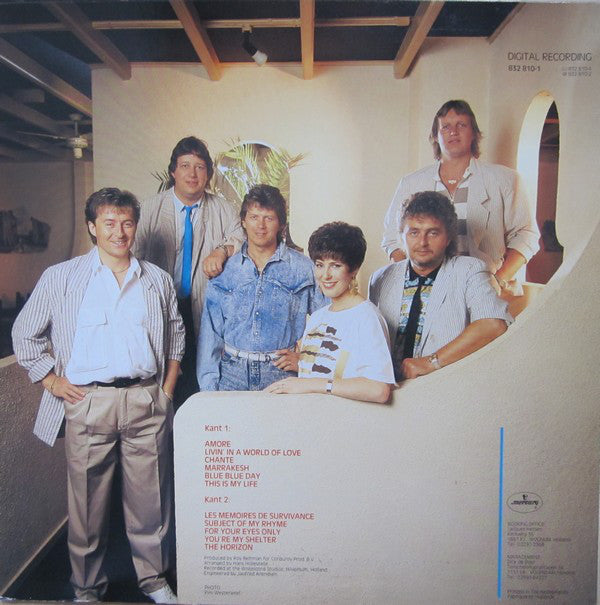 BZN - Visions (LP) Vinyl LP Vinyl Very Good (VG) <br> Hoes Good Plus (G+)