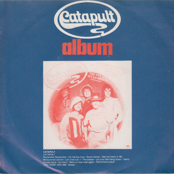 Catapult - Here We Go Vinyl Singles Vinyl Very Good (VG) <br> Hoes Good Plus (G+)