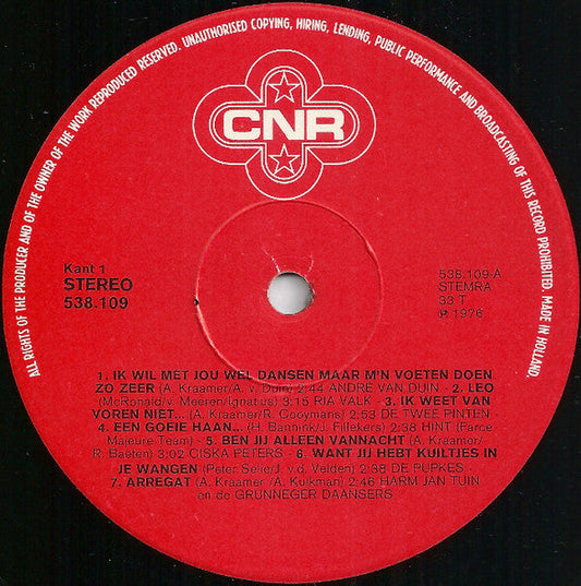 Various - De Daverende Dertien Carnaval (LP) Vinyl LP Vinyl Zeer Goed / Hoesje Goed "VINYLSINGLES.NL"