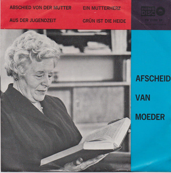 Various - Afscheid Van Moeder Vinyl Singles Vinyl Very Good (VG) <br> Hoes Good Plus (G+)