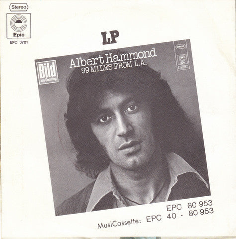 Albert Hammond - Good Old Days Vinyl Singles Vinyl Very Good (VG) <br> Hoes Good Plus (G+)