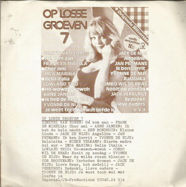 André Moss - Ella (Tros Tune) (B-Keus) Vinyl Singles Vinyl Goed / Hoes Redelijk