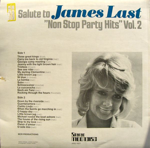 Unknown Artist - Salute To James Last "Non Stop Party Hits Vol. 2 (LP) Vinyl LP Vinyl Very Good (VG) <br> Hoes Good Plus (G+)