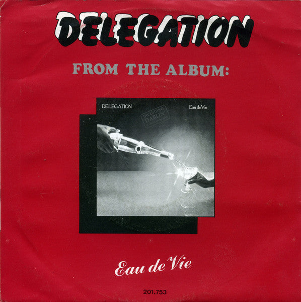 Delegation - Heartache No. * Vinyl Singles Vinyl Very Good (VG) <br> Hoes Good Plus (G+)