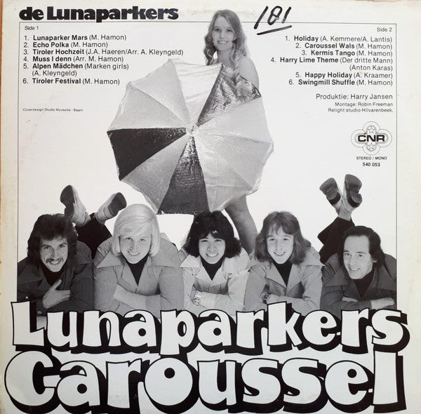 Lunaparkers - Lunaparkerscaroussel (LP) Vinyl LP Vinyl Very Good (VG) <br> Hoes Good Plus (G+)