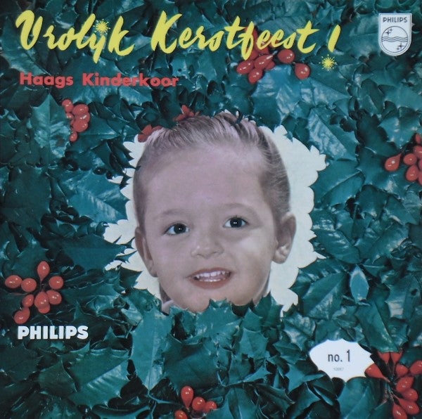 Haags Kinderkoor - Vrolijk Kerstfeest! (**") Vinyl LP 10" Vinyl Very Good (VG) <br> Hoes Good Plus (G+)