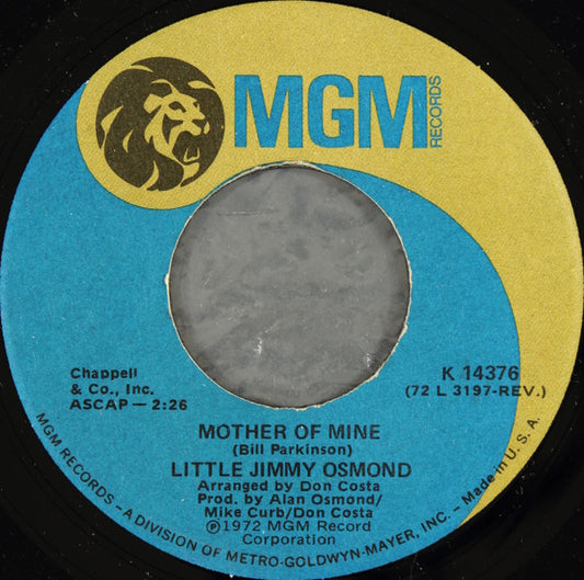 Jimmy Osmond - Long Haired Lover From Liverpool