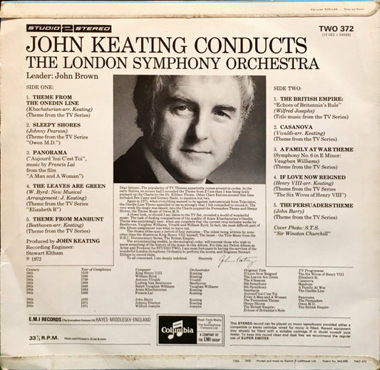 John Keating - John Keating Conducts The London Symphony Orchestra (LP)