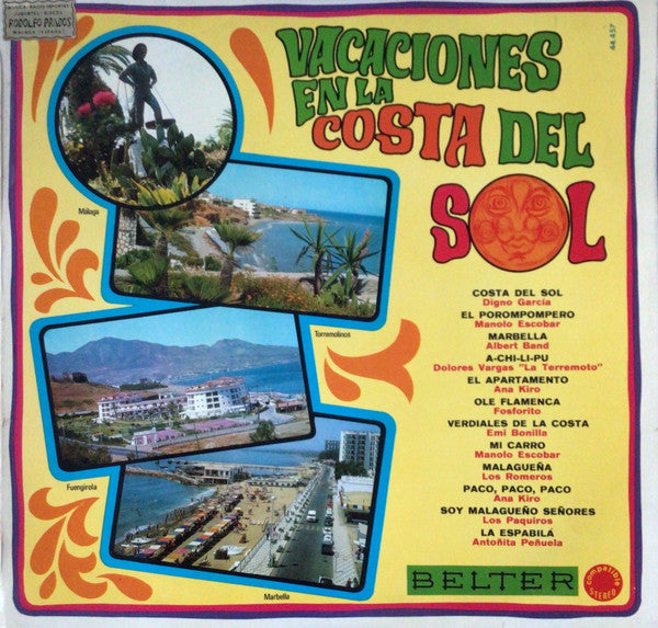 Various - Vacaciones En La Costa Del Sol (LP) Vinyl LP