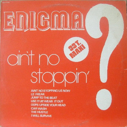 Enigma - Ain't No Stopping (Maxi-Single)