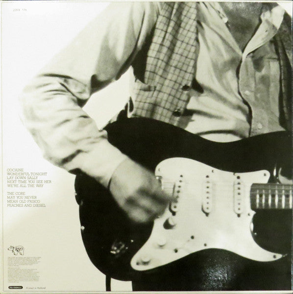Eric Clapton - Slowhand (LP) Vinyl LP Vinyl Very Good (VG) <br> Hoes Good Plus (G+)