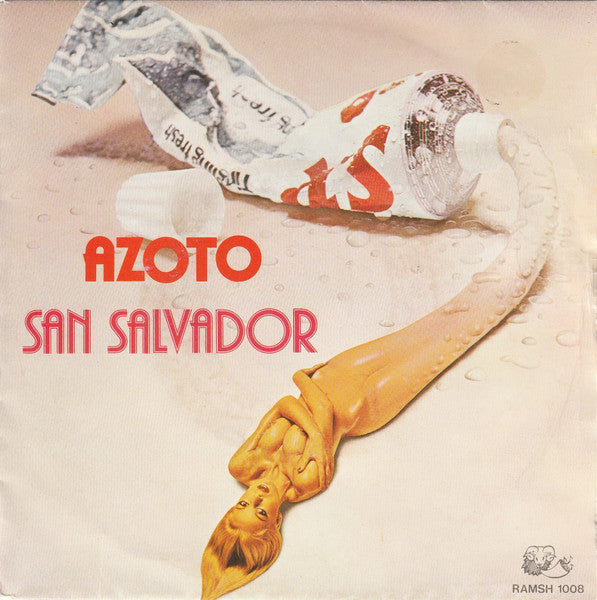 Azoto - San Salvador Vinyl Singles Vinyl Very Good (VG) <br> Hoes Good Plus (G+)
