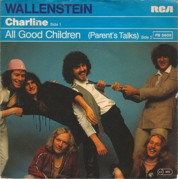 Wallenstein - Charline Vinyl Singles Vinyl Very Good (VG) <br> Hoes Good Plus (G+)