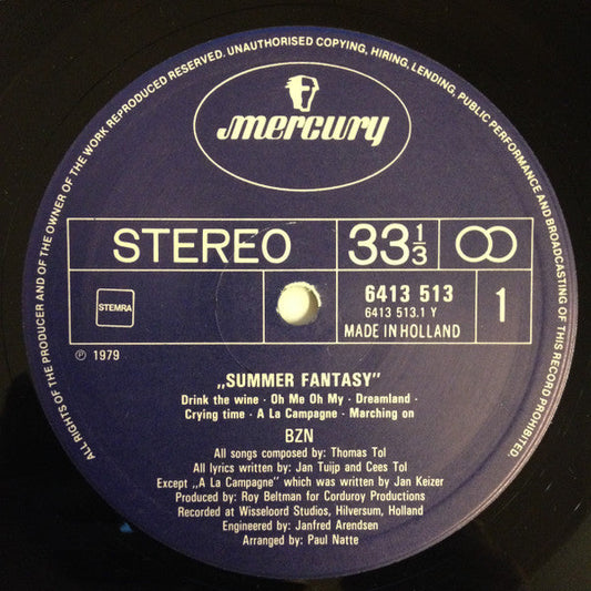 BZN - Summer Fantasy (LP) 49283