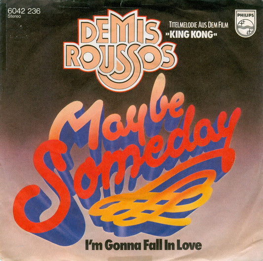 Demis Roussos - Maybe Someday 33475 Vinyl Singles VINYLSINGLES.NL