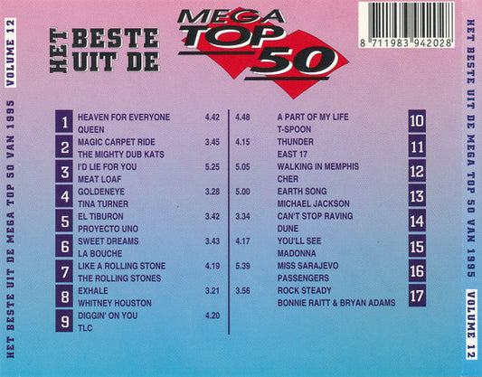 Various - Het Beste Uit De Mega Top 50 Van Volume 12 (CD) Compact Disc Goede Staat "VINYLSINGLES.NL"