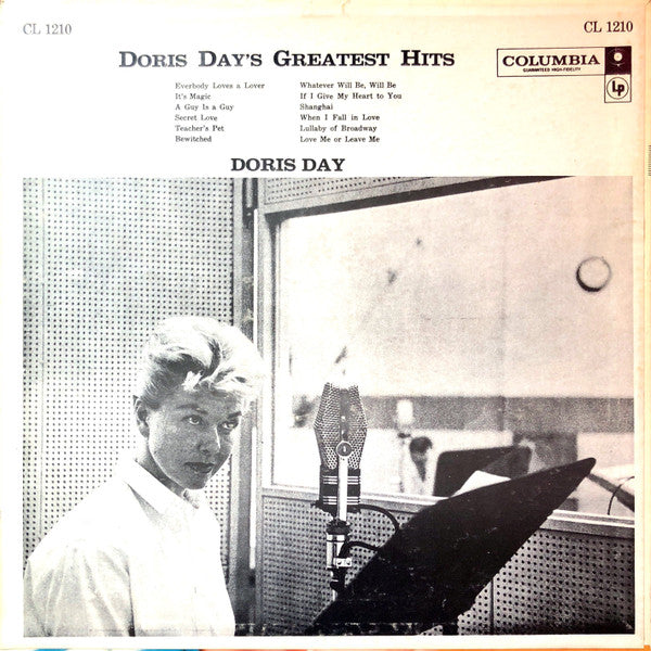 Doris Day - Doris Day's Greatest Hits (LP) Vinyl LP Vinyl Very Good (VG) <br> Hoes Good Plus (G+)