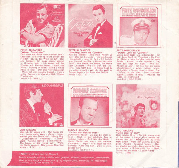 Udo Jürgens - Mathilda Vinyl Singles Vinyl Very Good (VG) <br> Hoes Good Plus (G+)